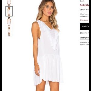 Rayon sleeveless dress